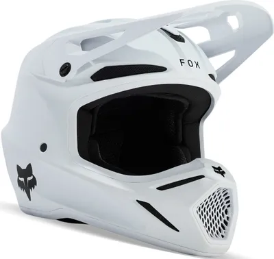 Produktbild von FOX V3 Solid MIPS Motocross Helm, weiß matt, L (59/60)