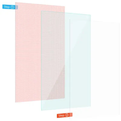 Produktbild von 2x Schutzfolie Samsung Galaxy Tab S6 Display Displayfolie Tablet Universal Folie