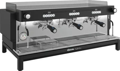 Produktbild von Bartscher Coffeeline B30 Siebträger Kaffeemaschine 3 Brühgruppen 990x575x465mm
