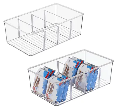 Produktbild von Kühlschrank Organizer - 2er Set mit insgesamt 4 Fächern