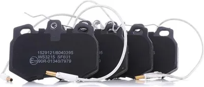 Produktbild von RIDEX 402B0708 Bremsbeläge Satz Vorne passend für PEUGEOT 205 II (20A/C) 205 I Cabriolet (741B, 20D) 205 I (741A/C) 309 II (3C, 3A) für CITROËN