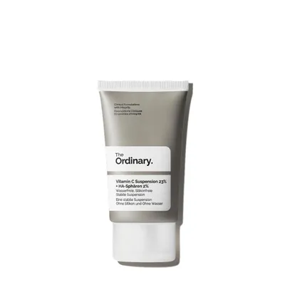 Produktbild von The Ordinary Vitamin C Suspension 23% + HA Spheres 2%, Vitamin-C-Suspension mit Säurekügelchen, Aufhellendes Serum mit reiner L-Ascorbinsäure, 30ml