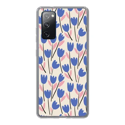 Produktbild von MuchoWow® Handyhülle Schutzhülle Hülle für Samsung Galaxy S20 FE Blume - Muster - Tulpe Silikon Softcase Handy Hülle - Abdeckung