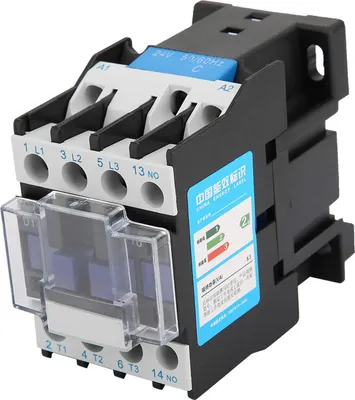 Zdjęcie produktu dla Stycznik do montażu na szynie CJX2-1810 Przemysłowy stycznik elektryczny (380 V AC)