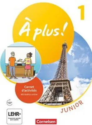Obrázok produktu pre À plus 1. Fremdsprache- Ausgabe 2020 - Junior - Carnet d'activités mit Audios und Vorkurs "C'est parti" als Einleger