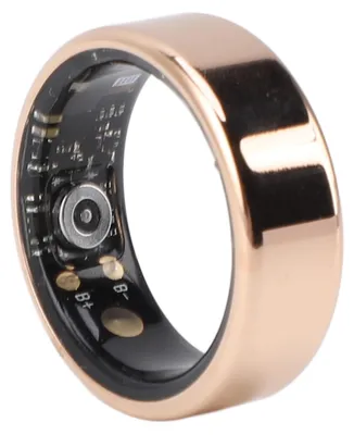 Image de Smart Ring - Suivi de santé - Tracker de fitness avec podomètre - Or - Anneau de santé - Compatible avec Android - Taille 11