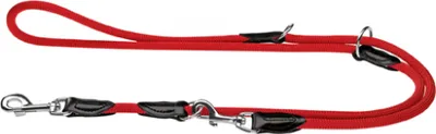 Produktbild von Hunter Verstellbare Führleine Freestyle rot, Größe: 10 mm / 200 cm