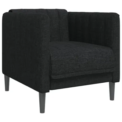 Produktbild von vidaXL Sessel Schwarz Stoff