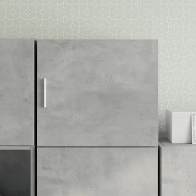 Produktbild von vidaXL Wandschrank Betongrau 45x42,5x40 cm Holzwerkstoff