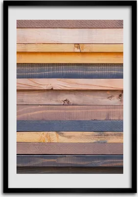 Produktbild von Bild - Bilderrahmen - Foto - 70 cm x 100 cm - MDF - Rahmen - Wandkunst - Holzwand