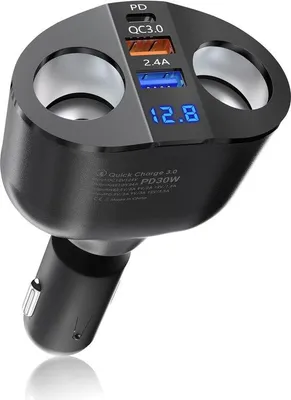 Immagine prodotto di Accendisigari elettrico - Caricatore USB - Accendisigari per auto - Accendisigari