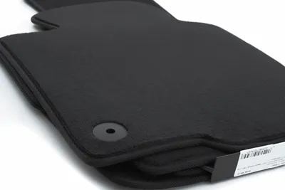 Immagine prodotto di Tappetini adatti per VW Polo 9N 9N3 pulsante 4 pezzi nero velours tappeto auto