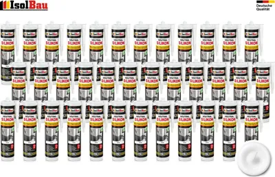Neutralsilikon Naturstein Silikon Marmor Granit Sanitär Inn/Auß 1 - 48 x 300ml