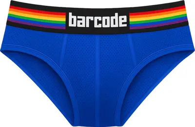 Image de Barcode Berlin - Sous-vêtement Slips Hommes - Pride Brief Royal - 1x Taille XXL