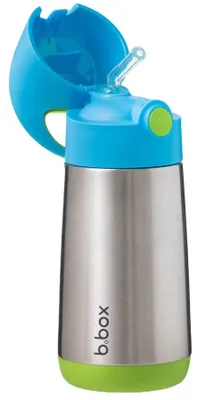 Productafbeelding van b.box Drinkbeker met rietje, blauw, 350 ml