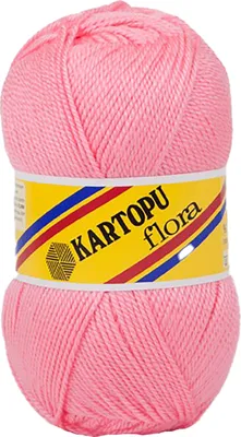 Produktbild von 100g Strick-Häkel-Garn KARTOPU FLORA, bitte Farbe wählen