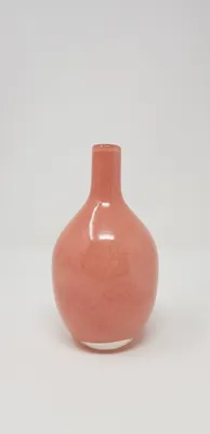 Produktbild von Vase Linen m. Hals rose 16cm