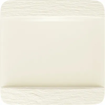 Produktbild von Villeroy & Boch Manufacture Rock blanc Speiseteller quadratisch