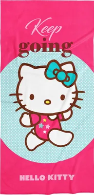 Obrázek produktu pro Dětská osuška Hello Kitty Malá Gymnastka
