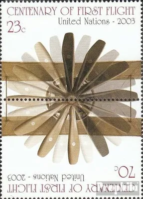 Produktbild von Briefmarken UNO - New York 2003 Mi 923-924 Kehrdruckpaar (kompl.Ausg.) postfrisch Freimarken
