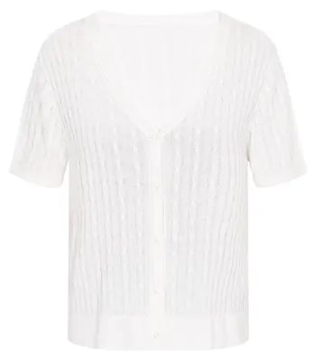 Image de CALEY  Cardigan pour femme - Blanc, M