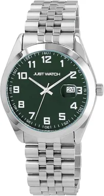 Produktbild von Herrenuhr Harald Edelstahl Gliederarmband Datumsanzeige Ø 42 mm 5ATM Leuchtzeiger Anpassbar Watch
