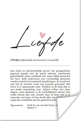 Produktbild von MuchoWow® Poster rvm-love 120x180 cm - Kunstposter