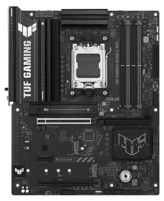 Produktbild von ASUS TUF GAMING B650E-E WIFI, AMD, Sockel AM5, AMD Ryzen 7000 Series, AMD Ryzen 8000 Series, AMD Ryzen 9000 Series, Sockel AM5, DDR5-SDRAM, 256 GB