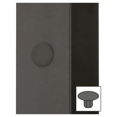 Produktbild von Hettich Cadro Abdeckkappe Gewindestift M5 schwarz