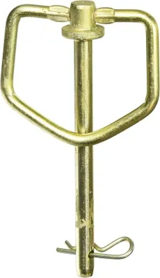 Immagine prodotto di Gesmeed Trekanker - Gancio giallo zincato - 3/8 x 4-1/4 pollici - Monopezzo - Zincato