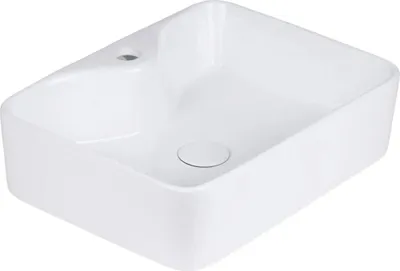 Zdjęcie produktu dla Umywalka nablatowa TORINO 49x38 cm biała