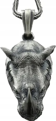 Image de Collier rhinocéros Amulette protectrice MITOLOGIE 138