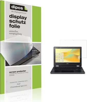 Immagine prodotto di 2x Pellicola Protettiva per Acer Chromebook Spin 511 Protezione Schermo Antiriflesso dipos