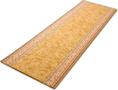 Produktbild von Teppich-Läufer auf Maß gekettelt Rügen beige 80x250 cm