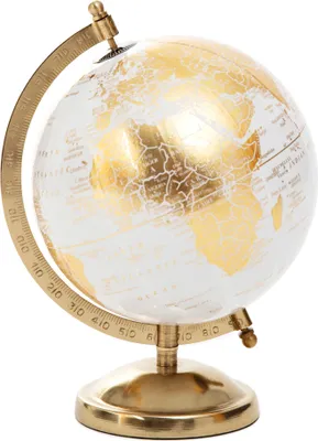Produktbild von HOMLA Dekorativer Globus GLOBE gold 18x15x25 cm