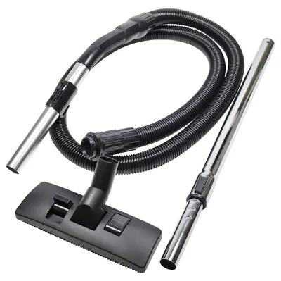 Produktbild von vhbw 3-tlg. Zubehör-Set kompatibel mit Nilfisk GA70, GA80, GA90, GD930G, GD930, Euro Panther UZ872 Staubsauger - Bodendüse, Teleskop-Rohr, Schlauch