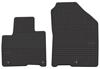 Image de Tapis avant en caoutchouc pour Kia Sorento III 2014-2020 (SUV) – 2 pièces, noirs, sur mesure