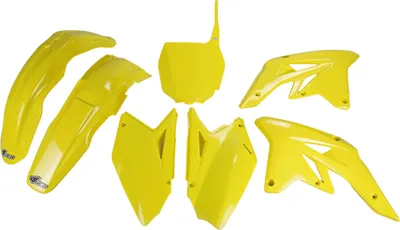 Zdjęcie produktu dla Ufo Suzuki Rmz 250 2007-2009 Sukit407-102 Zestaw Plastikowy Żółty Żółty Jeden Rozmiar