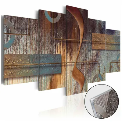 Produktbild von Artgeist Acrylglasbild -  Oriental Composition [Glass]