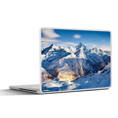 Produktbild von MuchoWow® Laptop Aufkleber Sticker Cover Alpen - Berg - Schnee 30x21 cm - Sticker für Laptop - Selbstklebend