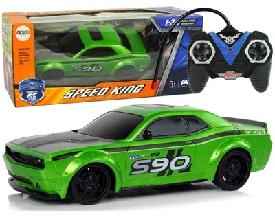 Obrázek produktu pro Dálkově ovládané sportovní auto 1:24 Racing Green