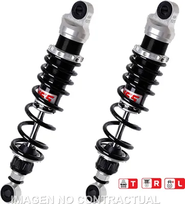 Image de Amortisseur arrière stéréo de la série Z362 adaptable sur Suzuki VS 600/750 GL Intr, VS 700/800 Intr RZ362-320TRL-10-88