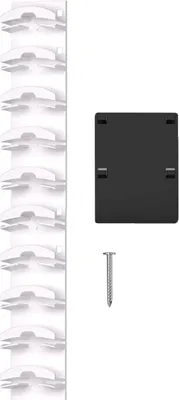 Produktbild von Hut-Organizer, Baseballkappen-Aufbewahrungsregal, selbstklebend, einfache Installation, wandmontiertes mehrschichtiges Hutaufhänger-Display-Rack
