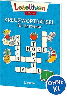 Immagine prodotto di Leselöwen Kreuzworträtsel für Erstleser. 1. Klasse (Blau)