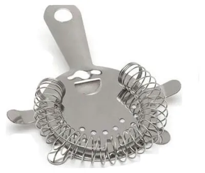 Productafbeelding van Cocktailzeef - Barzeef - Cocktails Maken - 4 Tanden - 15 cm - Zilverkleurig