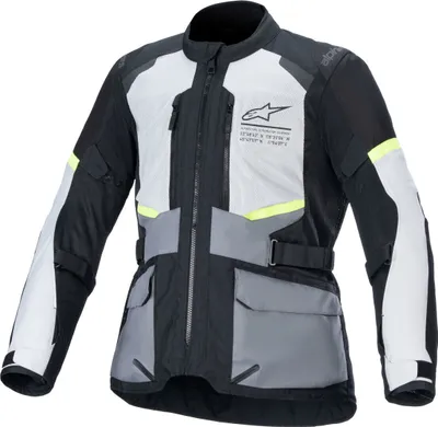 Produktbild von Alpinestars Andes Air Drystar Jacket Ice Gray/Dark Gray/Black M Textiljacke
