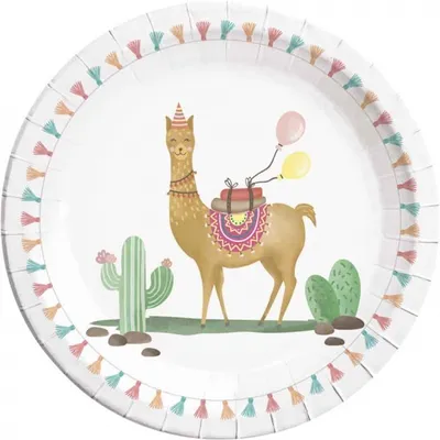 Immagine prodotto di piatto party lama 8 pezzi 23 cm
