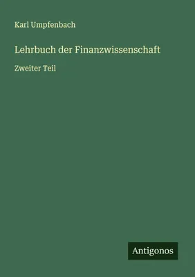Produktbild von Lehrbuch der Finanzwissenschaft