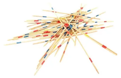 Image de Flypop's Jeu du mikado en bois classique