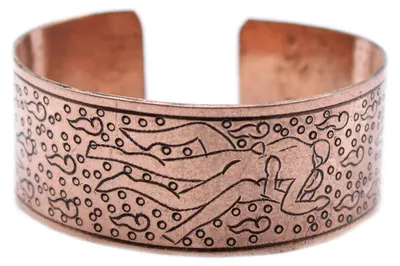 Produktbild von Tibetisches Kupferarmband – Kamasutra
